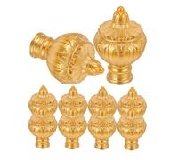 iplusmile 10piezas Tapones para Extremos De Barra De Cortina Aptos para Remates Decorativos De Plástico Tope Vintage para Barra De Cortina Decoración De Ventanas