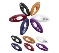 iplusmile 12 piezas Broches para Mujer con Imperdibles de Seguridad con Clips de Plástico y Strass para Bufandas Suéteres y Chales Sujetadores Elegantes para Pañuelos y Cárdigans