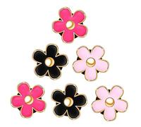 iplusmile 12 Piezas Clip De Fragancia Para Coche De De Casa Difusor De Aroma Clip De Salida De Aire Acondicionado Decoración De Flores Auto Aleación