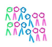 iplusmile 12 Piezas Cuerdas para Saltar Infantiles Ajustables con Mango Cómodo y Diseño Ergonómico para Actividades Deportivas Exteriores y Fitness