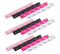 iplusmile 12 Piezas Soporte para Pinceles de Uñas Portátil con Compartimentos Organizador Multifuncional para Pinceles de Maquillaje y Bolígrafos de Caligrafía