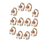 iplusmile 12piezas Botellas Difusoras De Aromaterapia Para Auto Perfume Colgante Tapón De Ambientador Para Automóvil Decoración Chic Para y