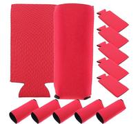 iplusmile 12piezas Fundas Aislantes Térmicas para Latas de Bebidas Anticongelantes para Botellas de Cerveza Fundas Enfriadoras para Latas de Cerveza el Patio