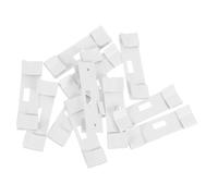 iplusmile 12piezas Kit De Lengüetas De Reparación De Persianas Venecianas Clips Metálicos Antideslizantes De Reemplazo para Mantenimiento De Persianas Verticales