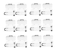 iplusmile 12piezas Mini Cajas Transparentes Forma De Maleta Para Regalos De Boda Cumpleaños y Fiestas Temáticas De Viajes Úsalas Como Cajas Para Obsequios De Fiesta