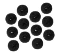 iplusmile 12piezas Rizador De Pelo Dona Para Moños Moldeador De Moños Forma De Dona Pequeña Para Bodas Fiestas Peinados De Cabello y Viajes Al Aire