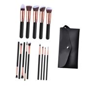 iplusmile 14Piezas Maquillaje con Bolsa Magnética Utensilios Cosméticos para Aplicación Facial de Limpiar y Repetir para Técnicas