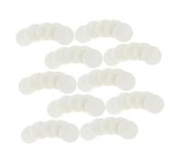 iplusmile 150piezas Junta De Aromaterapia Para Coche Clip Para Ventilación Almohadilla De Algodón Unidades Recambios De Almohadillas Aromáticas Para Aceites Esenciales Uso Coche Hogar y Ofic