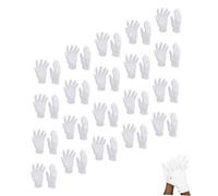 iplusmile 16 Guantes de Algodón Elásticos Lavables para Joyería y Cuidado de Manos Resistentes y Transpirables Múltiple Hogar y Oficina