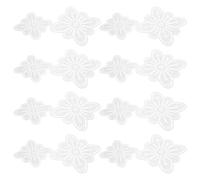 iplusmile 16 Piezas Lámina de Malla de Plástico Flexible en Forma de Pétalos para Manualidades de Bordado de Bolso, Material Resistente, Fácil de Limpiar y Portátil para Uso en Bolso