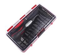 iplusmile 16piezas Cinceles Para Tallado De Madera Set De Herramientas De Carpintería Para Escultura y Manualidades Estuche De Almacenamiento