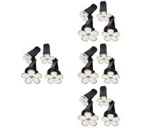 iplusmile 16piezas Difusor De Para Coche De Clips Decorativos Forma De Flor Fresco Para Ventilación Del Automóvil Accesorio Compacto y Duradero Para Mejorar La Experiencia De Conducción