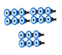 iplusmile 18piezas Clips Difusores De Para Ventilación De Coche Decoración De Ojo Maligno Para Salida De Aire Accesorios Creativos Para Automóvil Oficina y Hogar