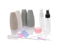 iplusmile 1Juego Viaje para Cosméticos Almacenamiento Compacto Recipientes Reutilizables para Lociones para y Organizador