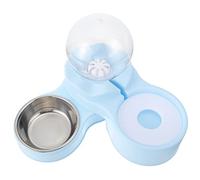 iplusmile 1Pieza Automático Comida para Perros Pequeños Tazón Inoxidable Ergonómico para Problemas Cervicales