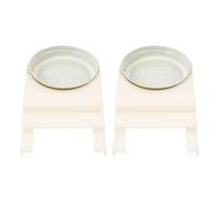 iplusmile 2 Comederos para Entrada de Colmena Alimentador de Colmena Orificio Pequeño Dispensador de Agua para Abejas de Plástico Resistente Equipo de Apicultura para Alimentación sin