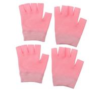 iplusmile 2 Guantes Hidratantes de Gel para Manos de Guantes Terapéuticos y Ligeros Hidratación para Seca para o Trabajo Prevención de Agrietamiento Rosa