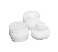 iplusmile 2 Juegos de Borlas de Talco para Bebés y Niños Pequeños, Ligeras y Dispensadoras de Polvo, Hechas de Pelusa y Plástico PP, Ideales como Obsequio para Baby Shower