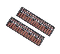 iplusmile 2 Piezas Ábaco Pequeño para Herramienta Educativa Portátil para Cálculo Mental Mejora Habilidades Matemáticas y Desarrollo Cerebral Primaria