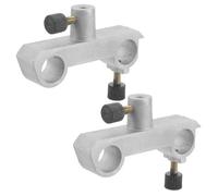 iplusmile 2 Piezas Abrazadera para Riel Óptico de Metal y Plástico Deslizamiento Suave y Resistencia al Desgaste para Laboratorio de Física y Experimentos Científicos