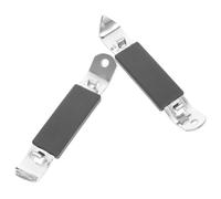 iplusmile 2 piezas Abrebotellas Inoxidable Abridor Portátil y Reutilizable para Frascos y Botellas Herramienta para Profesionales Salud