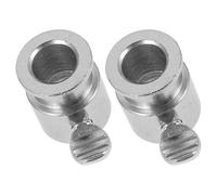 iplusmile 2 Piezas Accesorio para Parrilla de Hierro Alta Resistencia al Calor, Funda Limitadora para Varilla de Asar, Compatible para Barbacoas y Fiestas Familiares