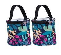 iplusmile 2 piezas Bolsa de Almacenamiento de Lana de Organizador de Hilo de Tejer de Oxford Tote Práctico para Accesorios Herramientas de Manualidades