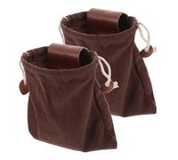 iplusmile 2 Piezas Bolsa de Recolección de Hongos y Colgante de Cintura Resistente y Reutilizable para Actividades como Forrajeo y Jardinería