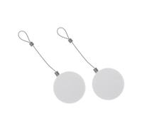 iplusmile 2 piezas Cable Antirrobo Retráctil Ajustable con Carrete Automático de Acero para Seguridad de Tablets Móviles y Controles Fácil Instalación para Viaje y Hogar