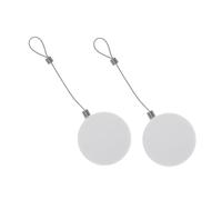 iplusmile 2 piezas Cables Antirrobo Retráctiles Unidades Enrollador Automático con Cierre de Combinación Cable de Acero Resistente para Seguridad Tv Dvd y Controles Remotos