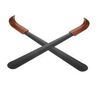 iplusmile 2 piezas Calzador de Zapatos Inoxidable con Mango Práctico y Duradero para Personas Mayores Mujeres Embarazadas y Uso Botas Altas Ayuda para Calzar sin Dañar Calzado