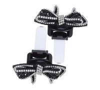 iplusmile 2 Piezas Clips de Ventilación para Automóvil de Lazo Accesorios de Aromatización para Mujeres para Salida de Aire Decoración Elegante y Funcional