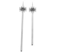 iplusmile 2 Piezas Cortador de Cebolla Forma de Flor de Ciruelo Acero Inoxidable para Cortar Verduras y Cebollas de Forma Rápida y Uniforme para Cocina y Profesional