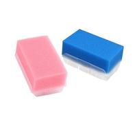 iplusmile 2 Piezas De Cepillo De Esponja Para Baño De Bebé Cepillo De Masaje Para Limpieza Del Cabello Y El Cuero Cabelludo Cepillo Sensorial Reutilizable Para Cepillo Para Tapa
