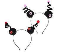 iplusmile 2 Piezas Halloween Eyeball Headbands Set Flexible Spooky Costume Hair Accessories For Party Carnival Cosplay Adjustable Ghost Headdress In And