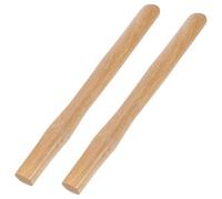 iplusmile 2 Piezas Mango Práctico Octogonal Antideslizante al Martillo de Madera de 40cm y Reemplazable para Jardinería y Aventura Aire Libre
