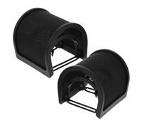 iplusmile 2 Piezas Mic Pop Filter U-shaped Dual-layer Metal Mesh Shield Noise Isolation Mic Cover For Streaming Recording Condenser Microphones