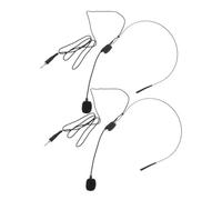 iplusmile 2 Piezas Micrófono con Cable Auricular para Amplificador de Voz Diseño Cómodo con Esponja y Reducción de Ruido Compatible para Conferencias y Grabaciones