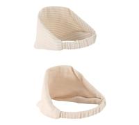 iplusmile 2 piezas Paquete Pañuelos de Algodón Elásticos Anti-frío y Cortaviento para Mujer Posparto Diseño para Protección Térmica y Comodidad Días Fríos