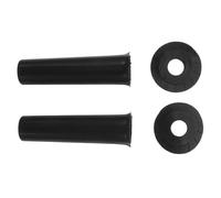 iplusmile 2 Piezas para Paraguas Resistentes y Ligeras Cubiertas Impermeables para Reparación y Recambio de Puntas Parasoles y Sombrillas de Mango Accesorios Portátiles para Exterior