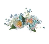 iplusmile 2 Piezas Peinetas con Flores Hawaianas Artificiales Clips Laterales de Tela con Hibisco y Plumeria para Peinados Elegantes Accesorios Ligeros para Boda Playa y Fiesta Luau