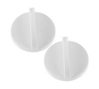 iplusmile 2 piezas Perilla de Termostato para Refrigerador y Congelador Control Preciso de Temperatura Ajuste Estable y Fácil Instalación Repuesto para Interruptor de Control Temperatura