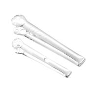 iplusmile 2 Piezas Pinzas para Pan de Cocina Forma de de Gato Acero Inoxidable Clips para Buffet y Panadería Pequeño y Grande para Uso Doméstico y Restaurante