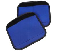 iplusmile 2 piezas Protector Antideslizante para Barra de Pesas Almohadilla de Fijación de Poliéster Desmontable para Deadlift y Entrenamiento de Fuerza de Portátil