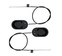 iplusmile 2 Piezas Repuesto Tirador Reclinable Aluminio con Cable y Resorte Manija para Sofá Sillón Relax Control Mano para Muebles Salón Kit