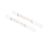 iplusmile 2 Piezas Sash Decorativo Shower Daddy To Be Faja de Celebraciones de Decoración de Fiestas