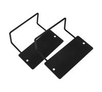 iplusmile 2 Piezas Soporte Antideslizante apretones Juntas de colchón Antideslizantes Fijación Patinar Tapones de cabecero para Pared esteras de Goma para la Caja del camión Planchar Negro