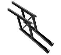 iplusmile 2 piezas Soporte de para Mesa de de de Mecanismo Elevable Compatible con Muebles para Hogar Diseño Robusto y Duradero Color Negro