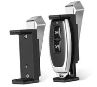 iplusmile 2 Piezas Soporte para Mando Distancia de Puerta de Garaje Clip Ajustable para Parasol de Coche Sujeta Mandos para Visera Resistente y Ligero Pack de Unidades
