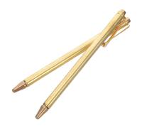 iplusmile 2 piezas Varillas de Radiestesia de Cobre Bastones de Detección Portátiles Herramienta de Radiestesia Resistente y Ligera para Encontrar Agua Sin Manual